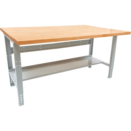 Industrial Modular Workbench, 1000 lbs. Cap., 72" W x 48" D