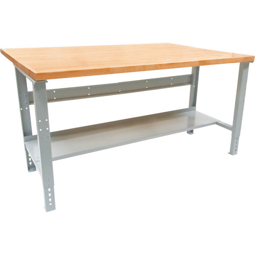 Industrial Modular Workbench, 1000 lbs. Cap., 72" W x 48" D