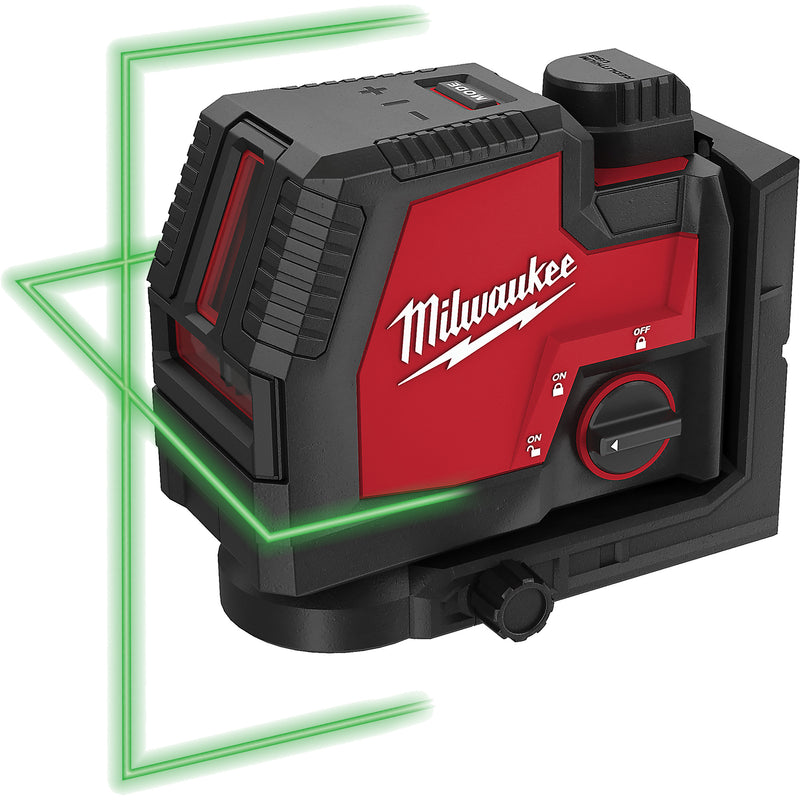 21 Redlithium™ USB Rechargeable Green Cross Line Laser