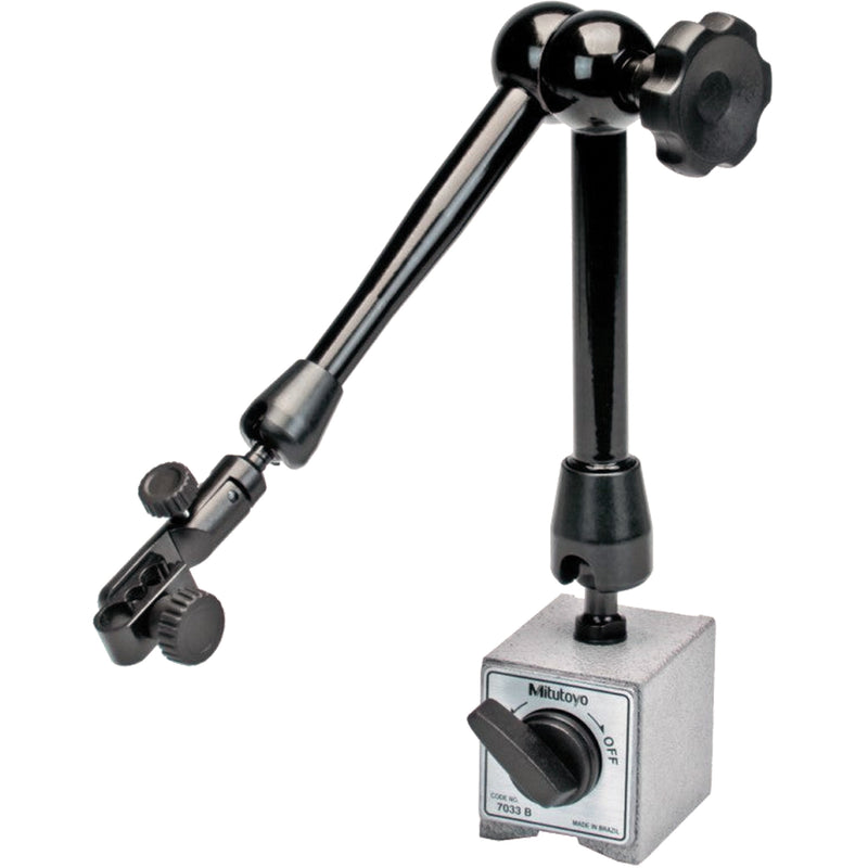 Support magnétique articulé pour comparateur à cadran