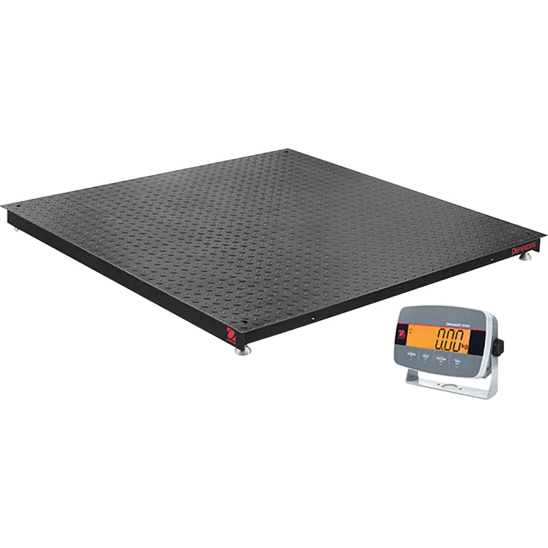 Balance au sol Defender™ 3000, capacité de 5 000 lb, 5 pi L x 5 pi l