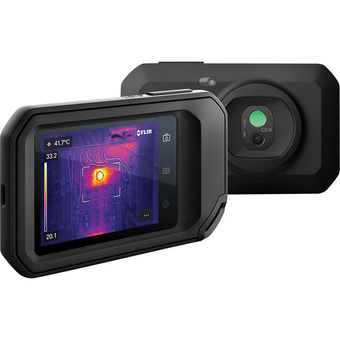 Caméra thermique compacte FLIR C3-X avec Wi-Fi, 128 x 96 pixels, -10 °C à 50 °C (14 °F à 122 °F), 70 mK