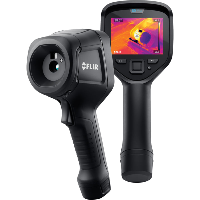 Caméra thermique FLIR E5 Pro avec Ignite Cloud, 160 x 120 pixels, -15 °C à 50 °C (5 °F à 122 °F), 60 mK