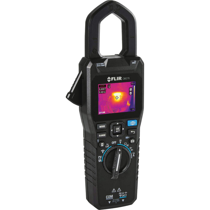 CM276 Clamp Meter & Thermal Imaging Camera with METERLiNK®, 160 x 120 pixels, -10° - 300°C (14° - 572°F), 150 mK