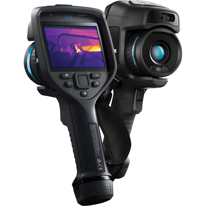 E76 Advanced Thermal Imaging Camera, 640 x 480 pixels, -15° - 50°C (5° - 122°F), 40 mk