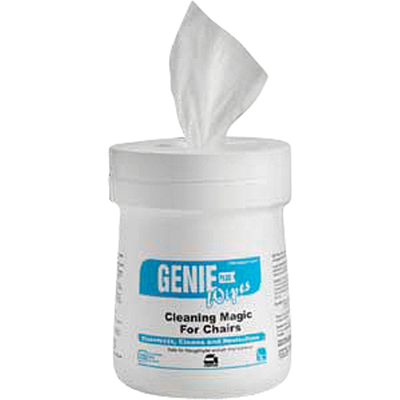 Nettoyants et désinfectants - Nettoyant pour chaises Genie Plus, 18 cm x 15 cm, 160 unités