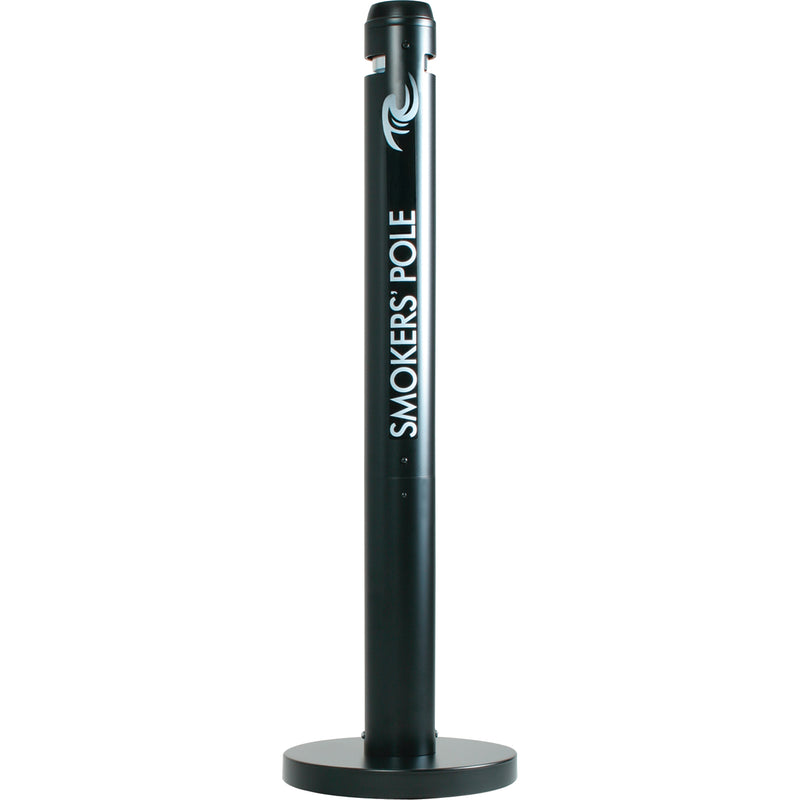 Réceptacle à cigarettes Smokers' Pole, autoportant, aluminium, hauteur 41 po