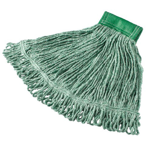 Super Stitch Wet Mop, Floor Finishing, Cotton/Yarn, 15.7 oz., Loop Style