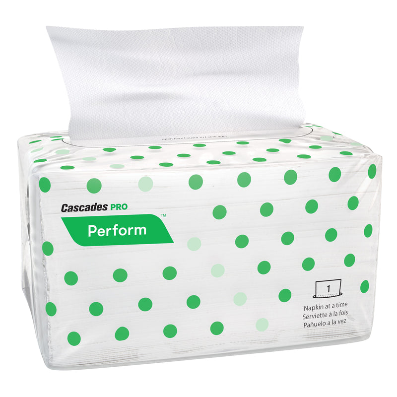 Serviettes pliées Pro Perform™, 1 épaisseur, 4,25" x 6,5"