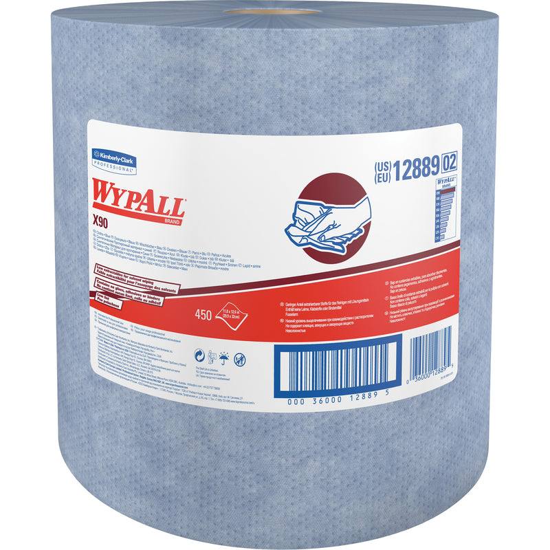 Essuie-tout en rouleau géant X90, robuste, 28 cm (L) x 34 cm (l).