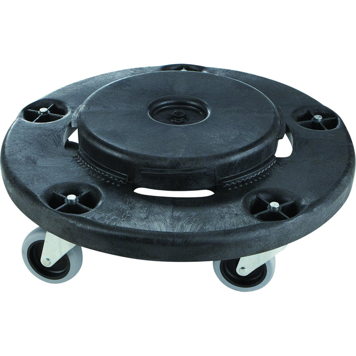 Brute® Silent Dolly, polyéthylène, noir, convient à : 26-1/2" de diamètre.