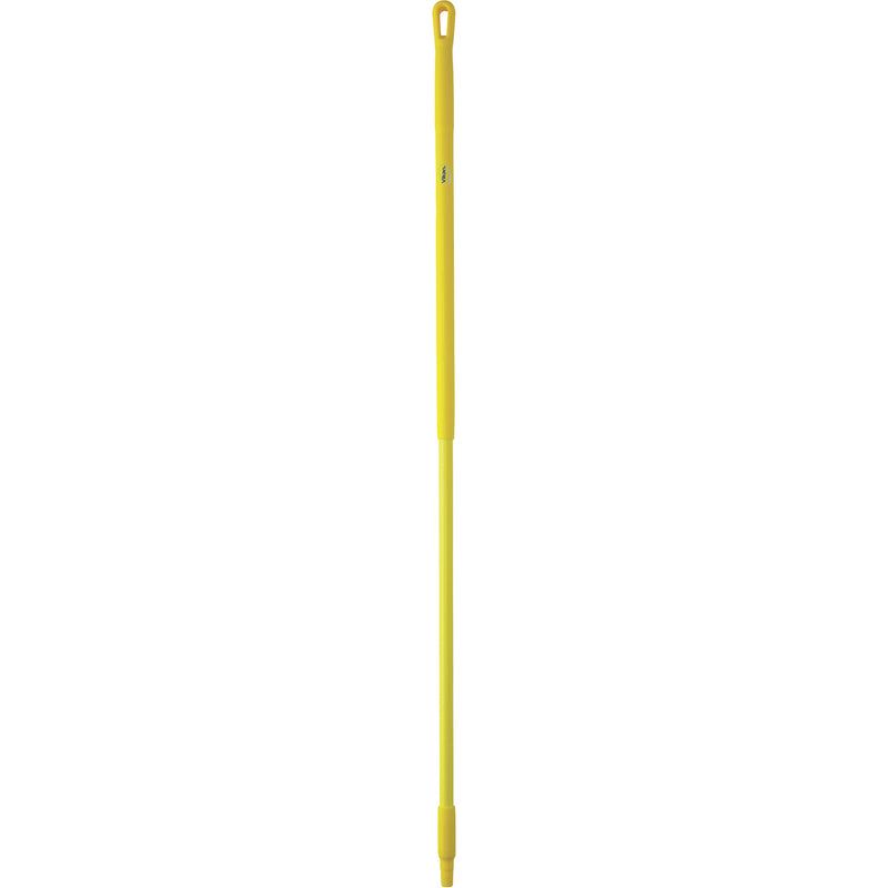 Manche de balai/grattoir/raclette, jaune, standard, 150 cm (59 po) de longueur