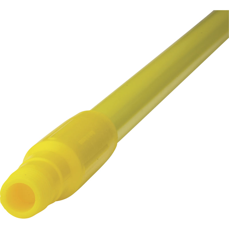 Manche de balai/grattoir/raclette, jaune, standard, 150 cm (59 po) de longueur
