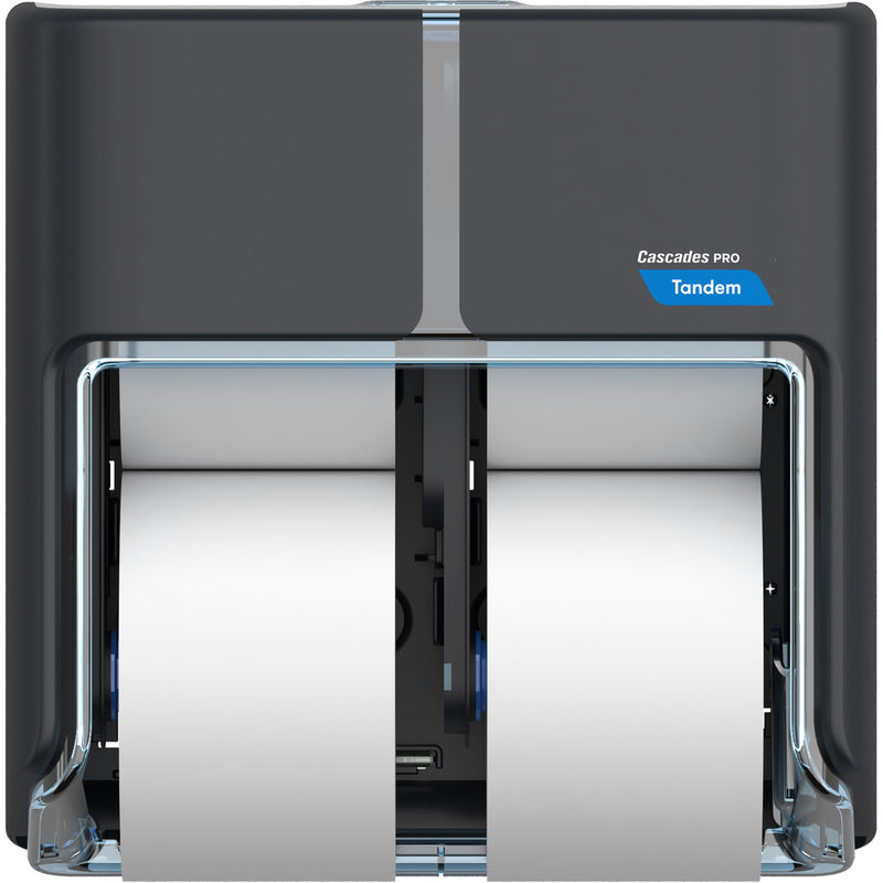Distributeur de papier toilette haute capacité Pro Tandem™ pour quatre rouleaux, capacité de plusieurs rouleaux