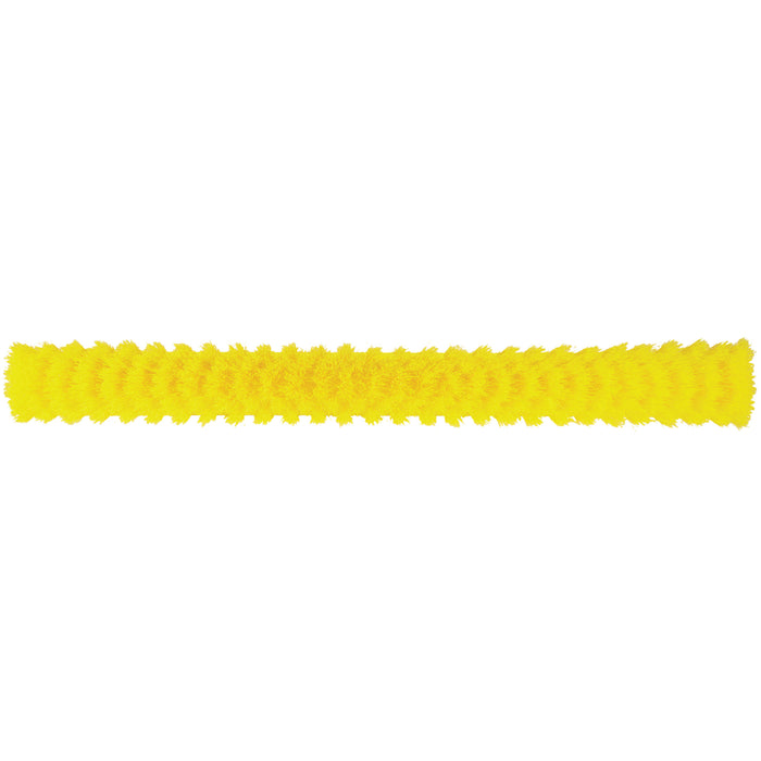 ColorCore Push Broom, Fine Bristles, 24", Polypropylene, Yellow