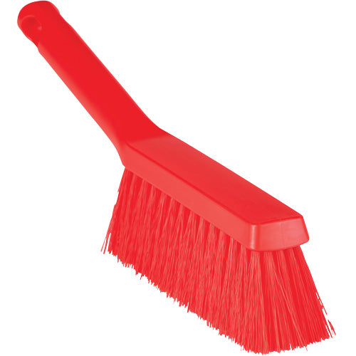 ColorCore Bench Brush, Medium Bristles, 12" Long, Red