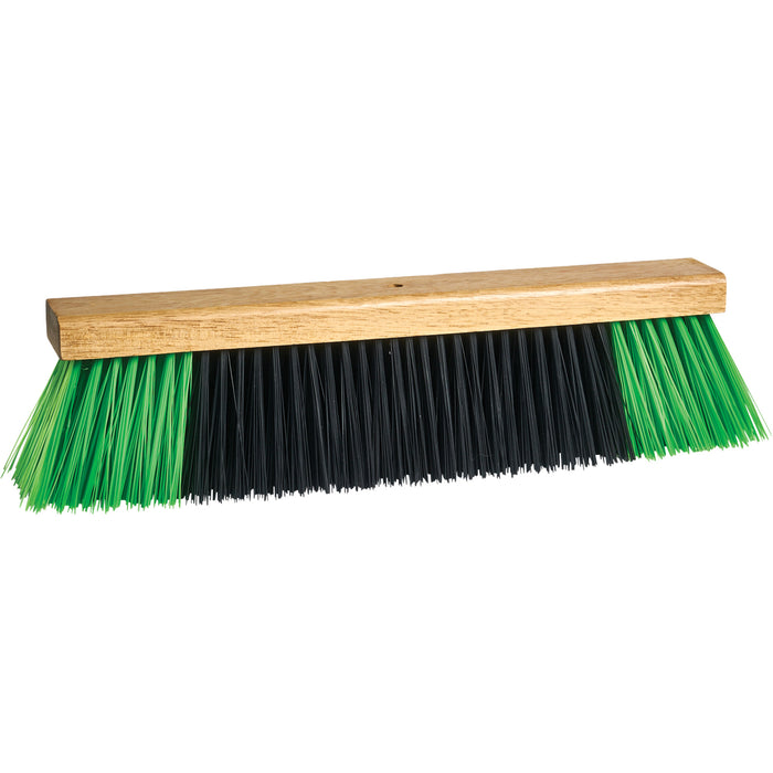 Bulldog Push Broom Head, 24", Coarse, PVC Bristles