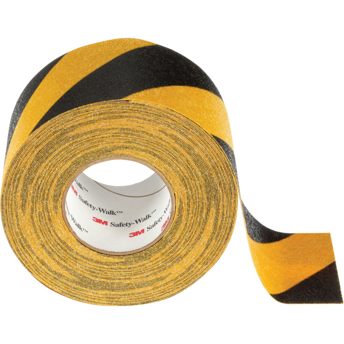 Safety-Walk™ Slip-Resistant General Purpose Tape, 4" x 60', Black & Yellow
