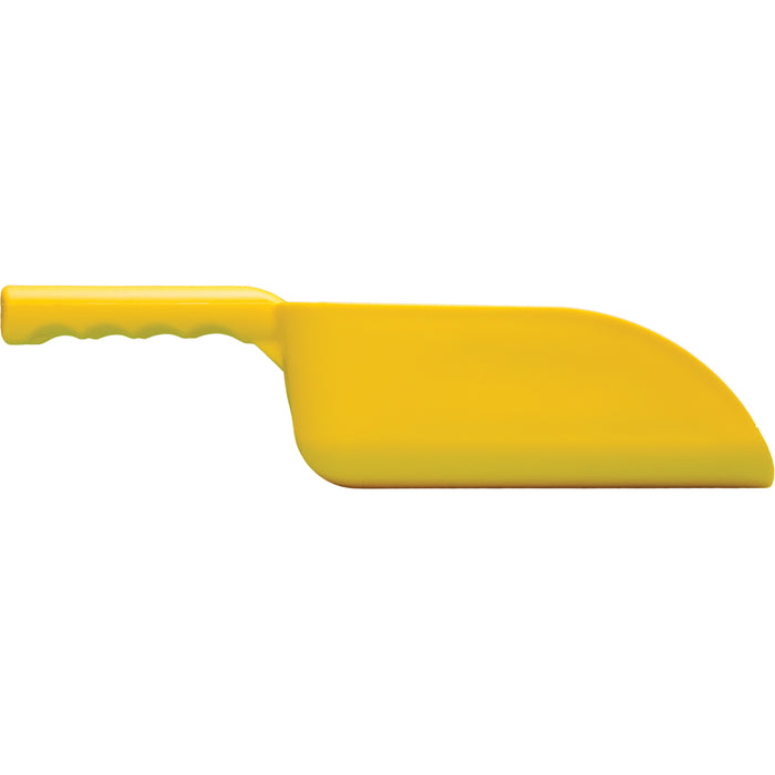Large Hand Scoop, Plastic, Yellow, 32 oz.
