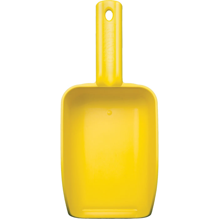 Large Hand Scoop, Plastic, Yellow, 32 oz.