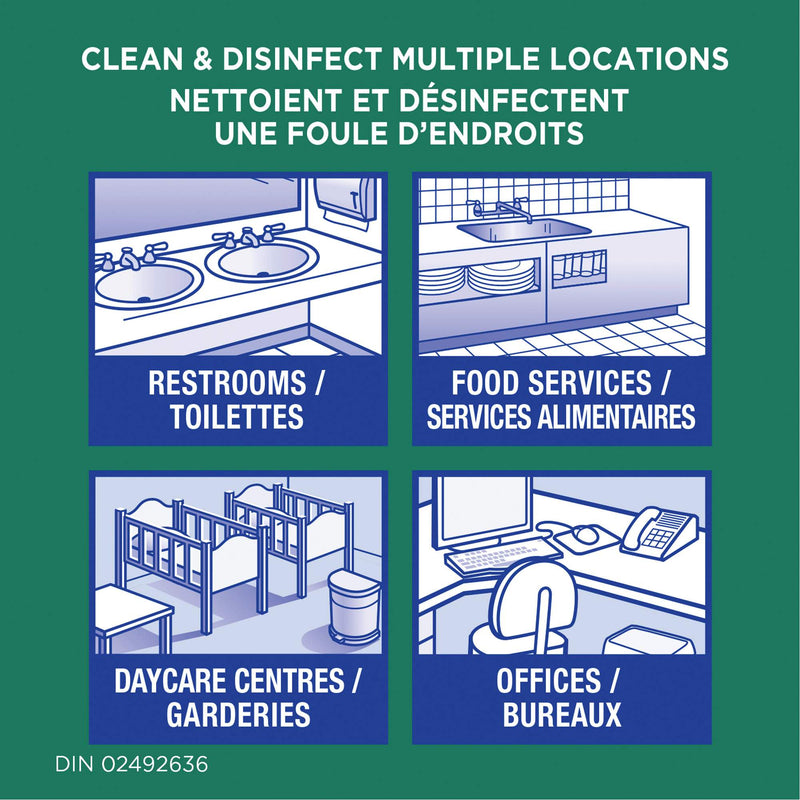 Lingettes désinfectantes, 75 unités