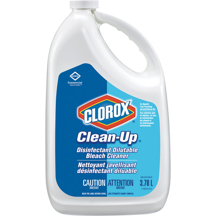 Clean-Up® with Bleach Surface Disinfectant Cleaner, 3.78 L, Jug