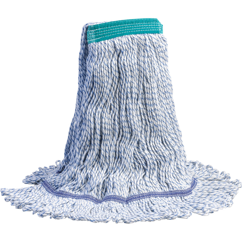 Balai à franges CandyStripe Waxer™, finition pour sols, rayonne, 473 g, style boucle
