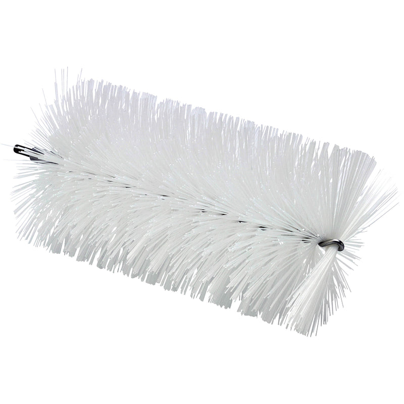 Brosse pour tige flexible de 3,5 po, poils moyens, longueur de 7-7/10 po, blanche
