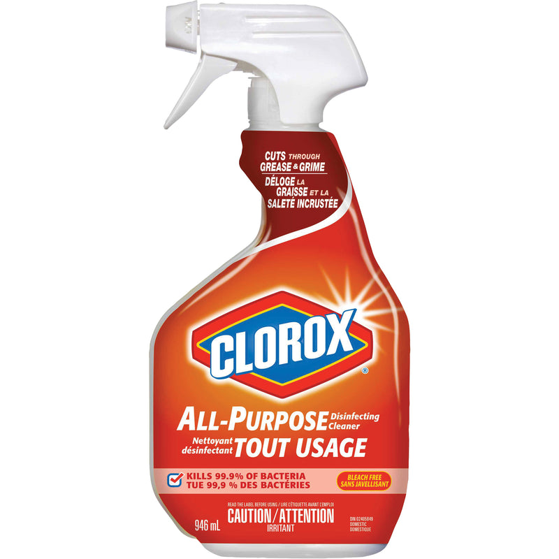 Spray nettoyant désinfectant tout usage, 946 ml, flacon à gâchette