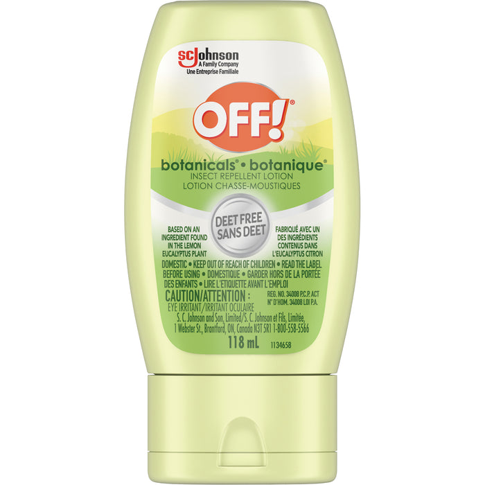 Off!® Botanicals® Insect Repellent, DEET Free, Lotion, 118 g
