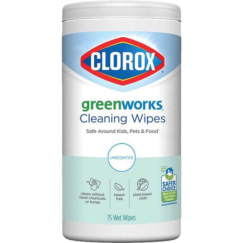 Lingettes nettoyantes GreenWorks™, 75 lingettes