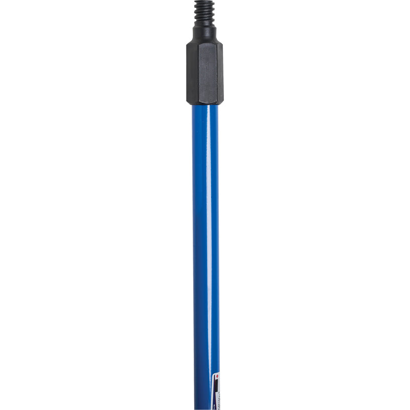 Hex-Threaded Handle, Metal, Threaded Taper Tip, 1" Diameter, 48" Length