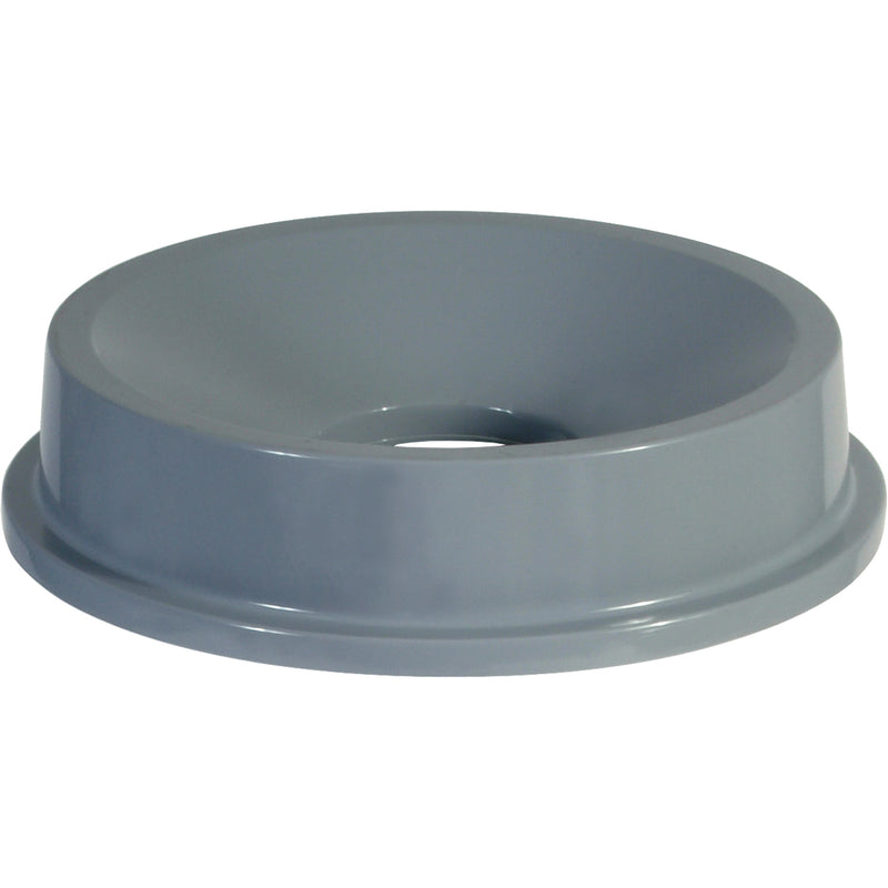 Couvercle entonnoir pour contenants Brute® de 32 gal., couvercle ouvert, plastique