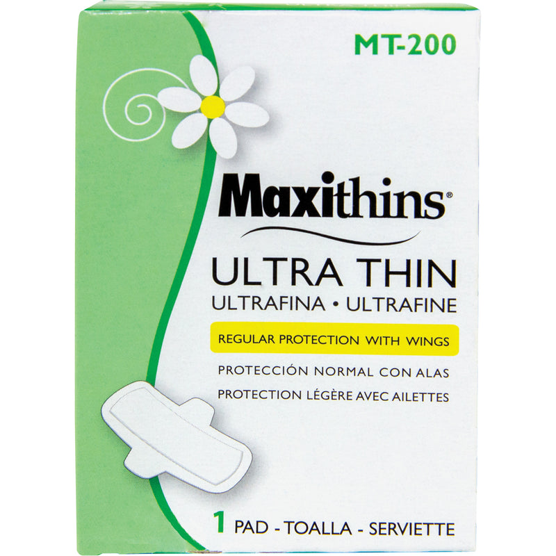 Maxithins® Maxi Pad Ultra Mince avec Ailes