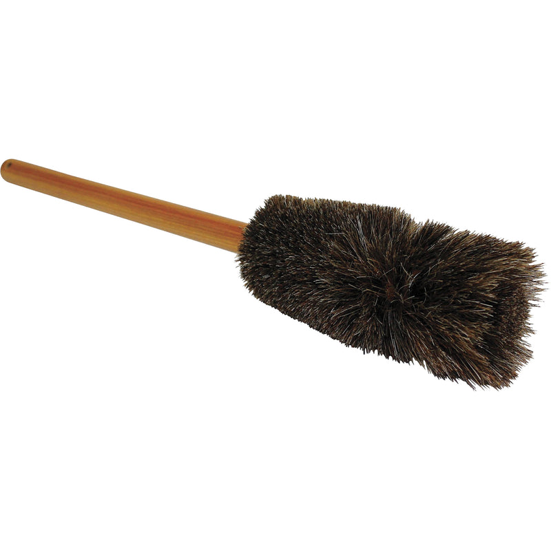 Brosse à bouteille en mélange synthétique avec long manche en bois