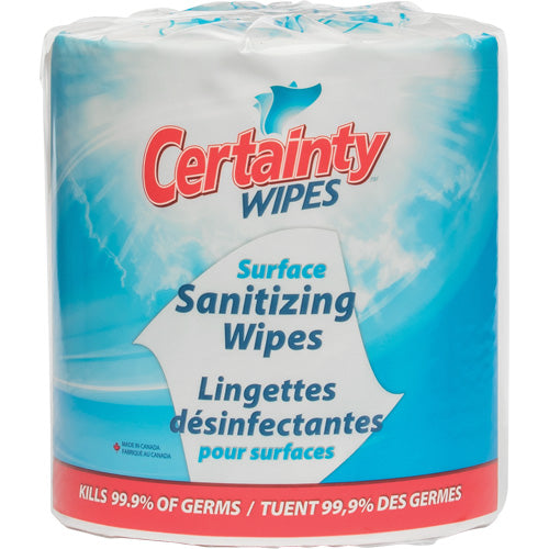 Surface Sanitizing Wipes, Packet