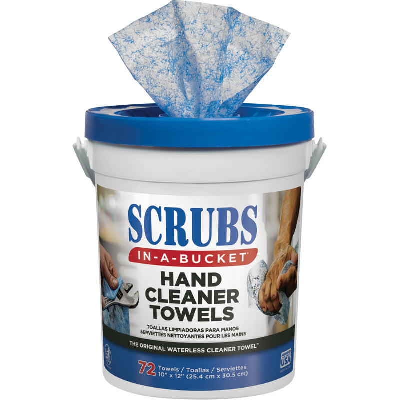 Serviettes nettoyantes pour les mains Scrubs®, 72 lingettes, 12" x 10"
