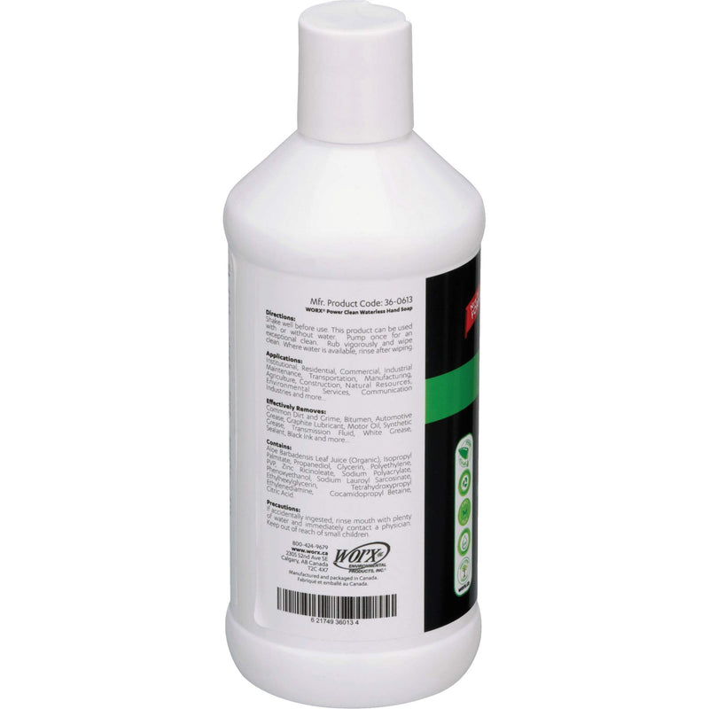 Power Clean Waterless Hand Soap, Liquid, 384 ml, Unscented