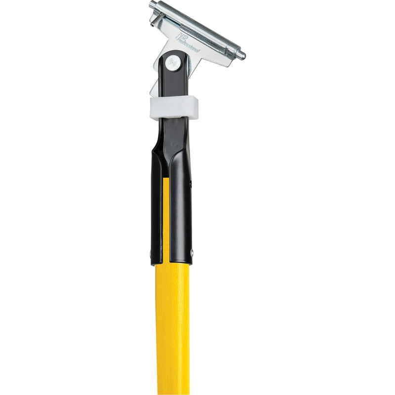 Manche de balai à poussière Clipper jaune, fibre de verre, diamètre 2,5 cm, longueur 152 cm