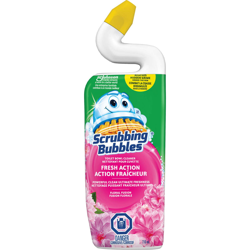 Nettoyant pour cuvette de toilettes Scrubbing Bubbles® Triple Action, 710 ml, flacon
