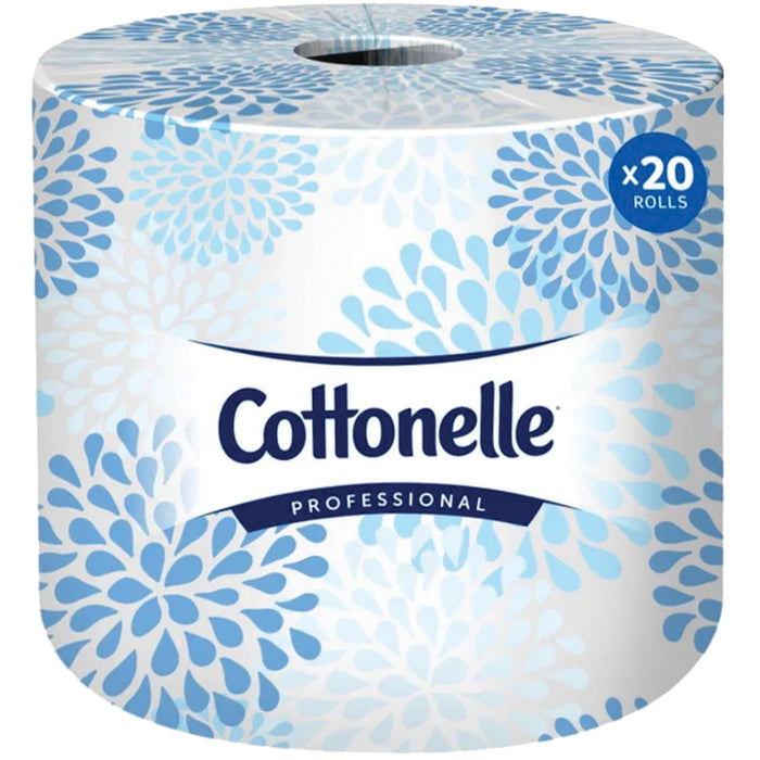 Cottonelle® Professional Toilet Paper, 2 Ply, 451 Sheets/Roll, White