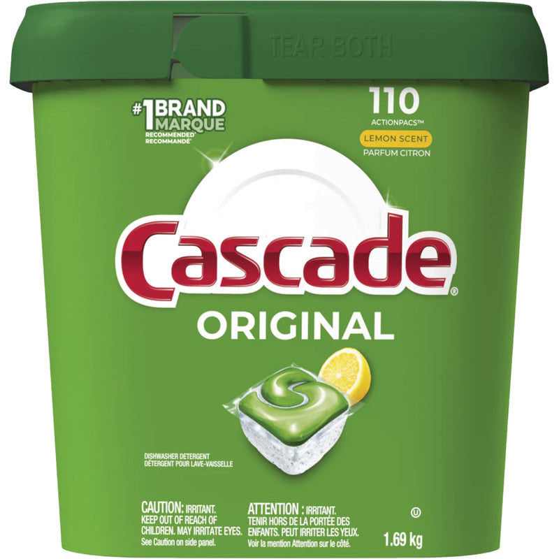 2-in-1 Action Pacs® Dishwasher Detergent, Pods, 1690 g, Lemon