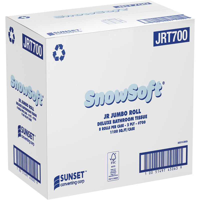 Papier hygiénique Snowsoft™ Deluxe, rouleau géant, 2 épaisseurs, blanc