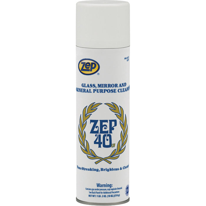 Nettoyant pour vitres et miroirs sans traces, 18 oz, aérosol