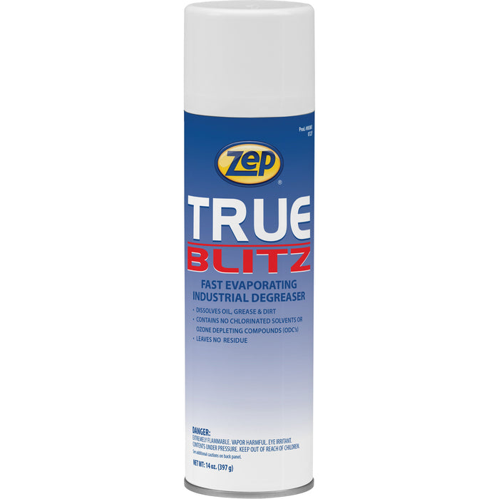 True Blitz Fast-Evaporating Industrial Degreaser, 14 oz., Aerosol Can