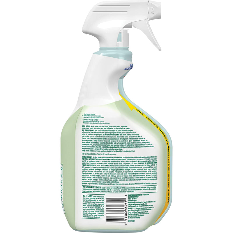 Nettoyant désinfectant CloroxPro™ Clorox™ EcoClean, 946 ml, flacon à gâchette
