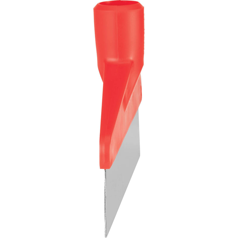 Grattoir de table et de sol, rouge, 9-3/5" l x 1-1/5" L