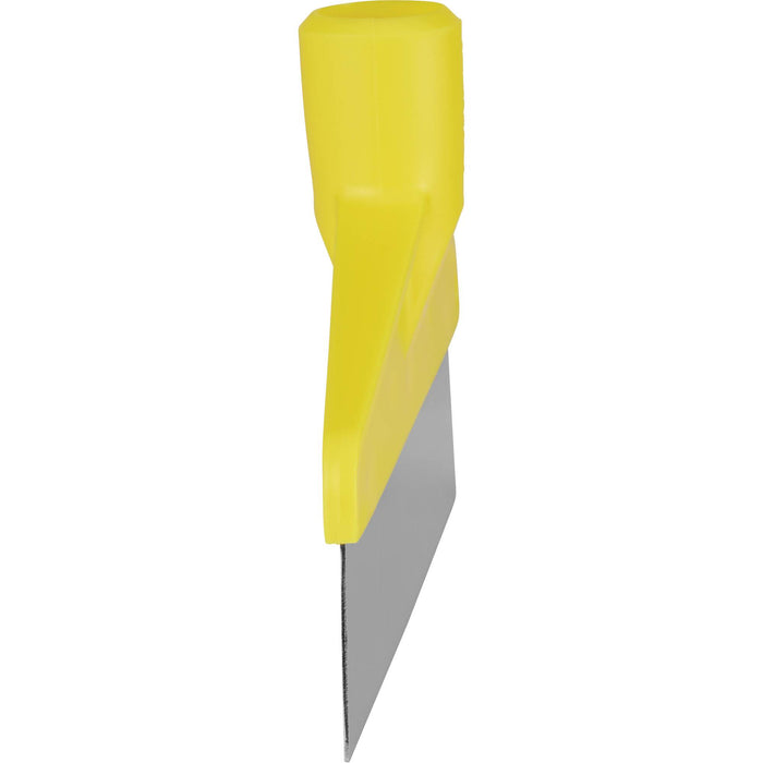 Table & Floor Scraper, Yellow, 9-3/5" W x 1-1/5" L