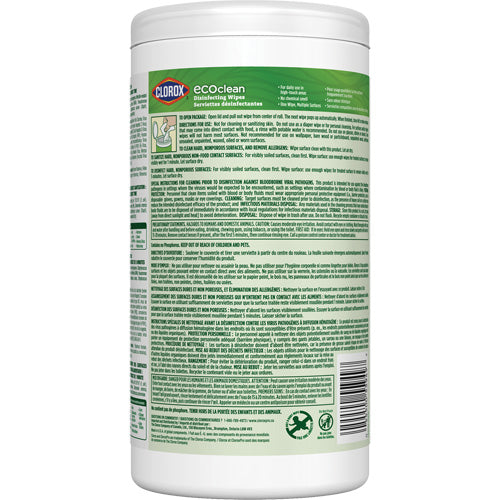 EcoClean™ Disinfecting Wipes, 75 Count