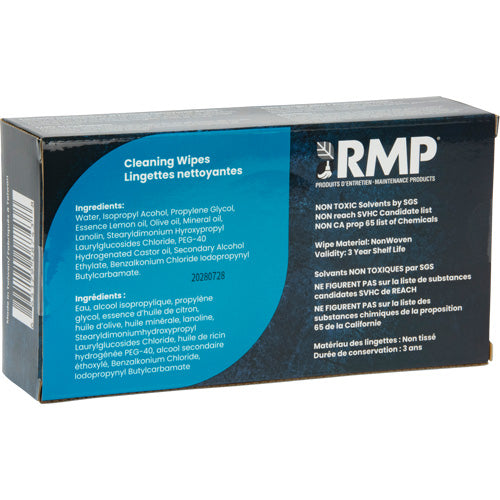 X-Large Cleaning Wipes, 80 Wipes, 8" x 8"